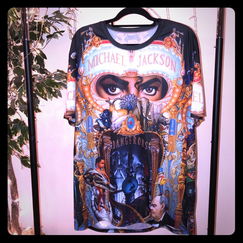 Oversized Michael Jackson Shirt